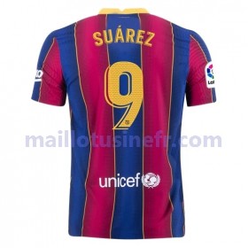 Maillot de Foot FC Barcelone Luis Suarez 9 Domicile 2020-21